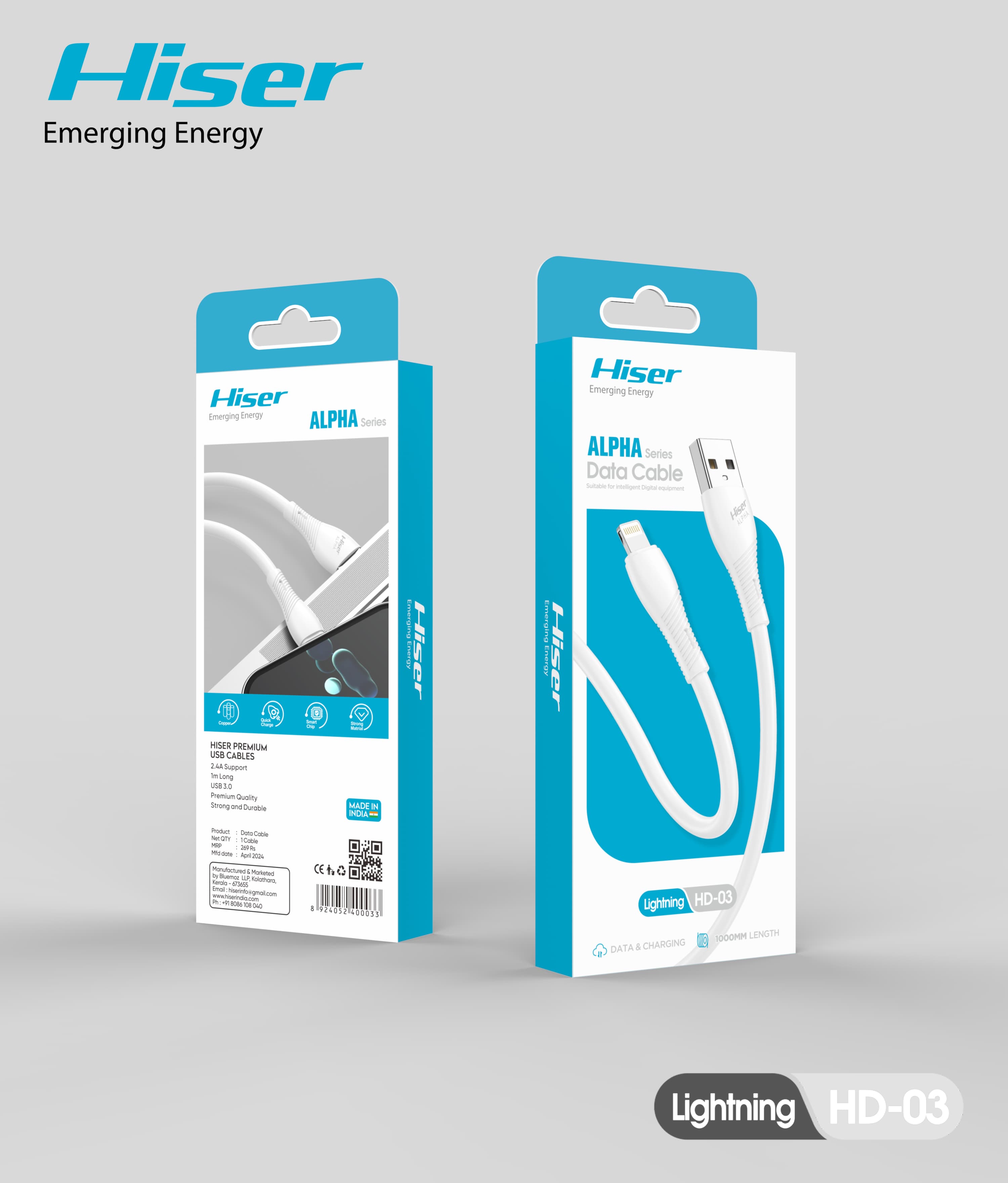 Hiser Alpha Micro data cable, HD-01